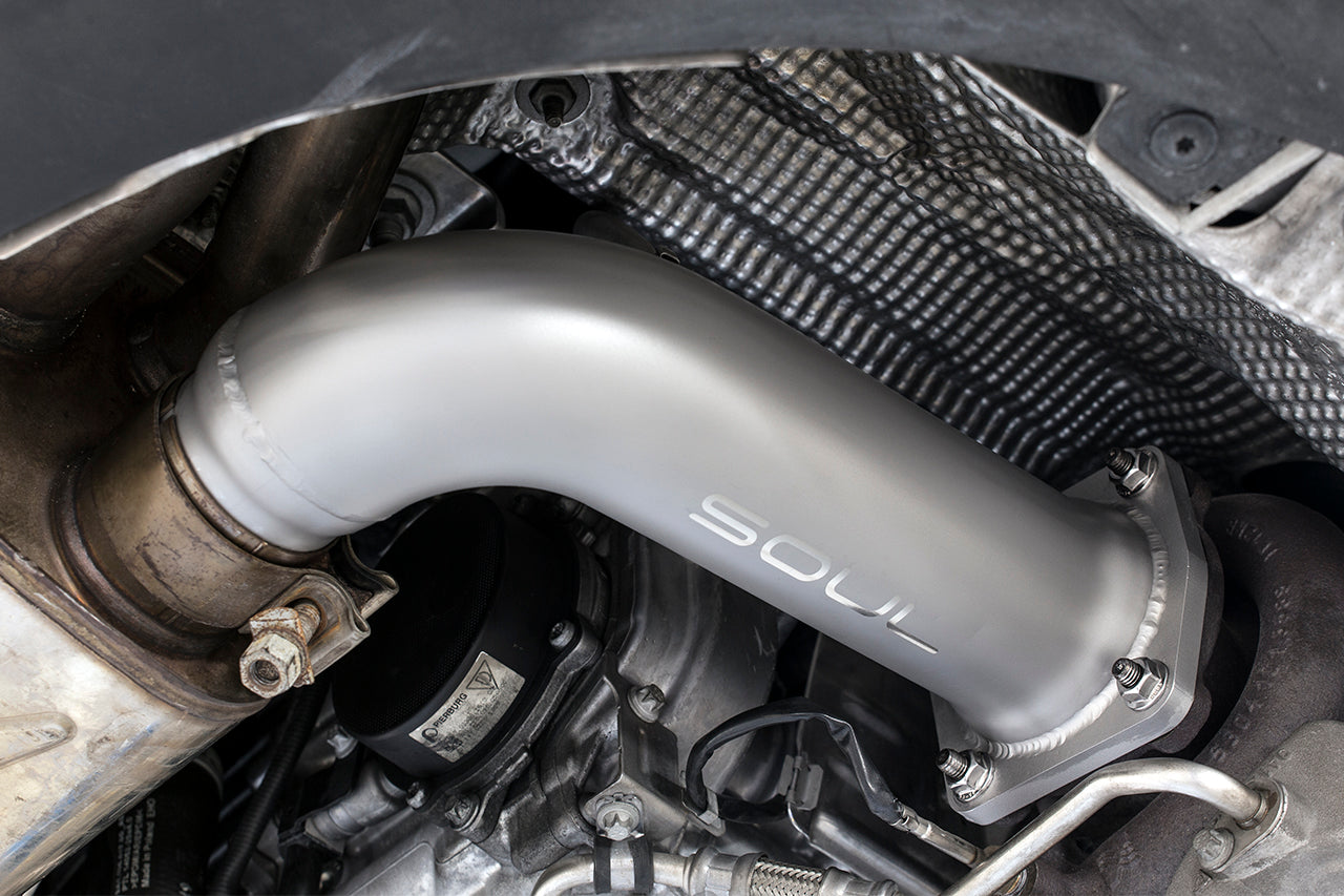 Soul Performance Porsche 997.2 Turbo Cat Bypass Pipes