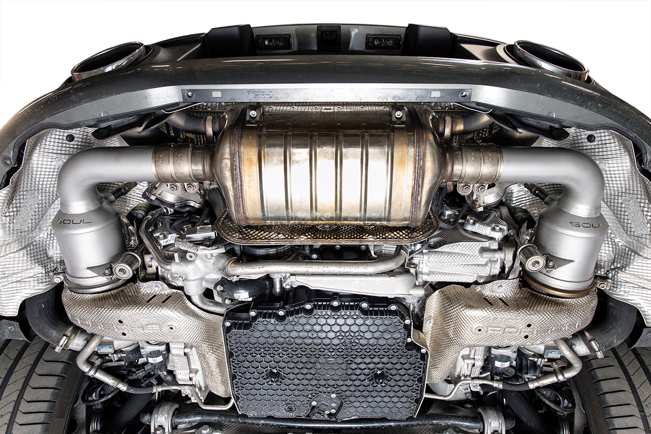 Soul Performance Porsche 992.1 Carrera Cat Bypass Pipes