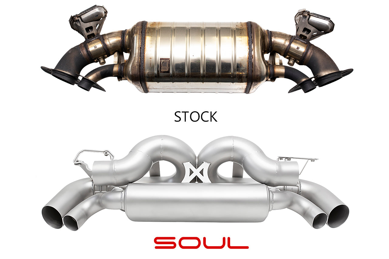 Soul Performance Porsche 992.1 Carrera Valved Exhaust System