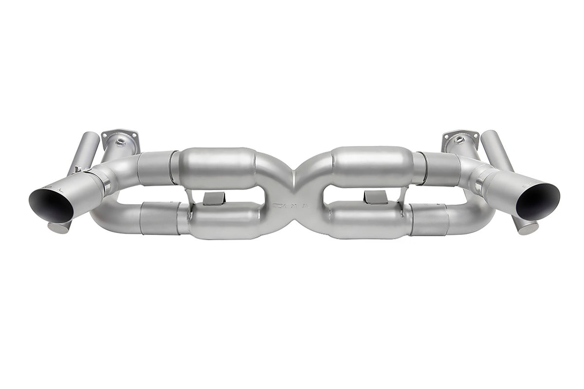 Soul Performance Porsche 997.1 Turbo Competition X-Pipe Exhaust System
