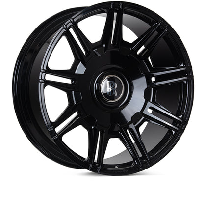 Vossen x Novitec SP2 24x10 ET:5 Gloss Black Rolls-Royce Cullinan / Phantom Rear Wheel