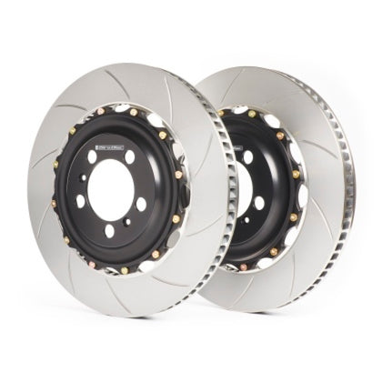 GiroDisc 03-09 Nissan 350Z (w/Brembo Calipers) 2-Piece Slotted Front Rotors