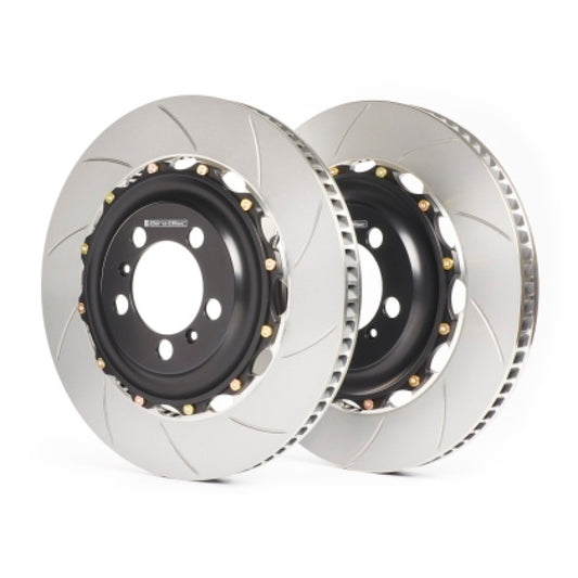 GiroDisc 03-09 Nissan 350Z (w/Brembo Calipers) 2-Piece Slotted Rear Rotors