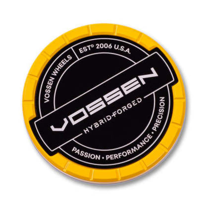 Vossen Billet Sport Cap 1.0 - Large - Hybrid Forged - Yellow