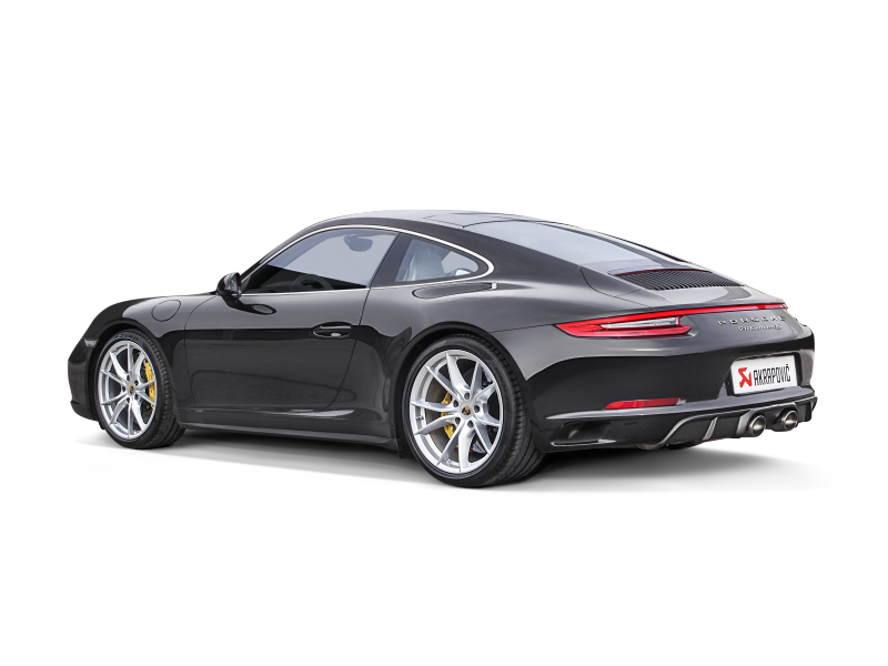 Akrapovic 16-17 Porsche 911 Carrera S/4/4S/GTS (991.2) Slip-On Line (Titanium) w/ Titanium Tips