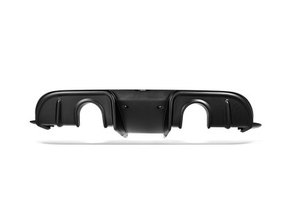 Akrapovič Porsche 718 Cayman GT4 RS / Spyder RS Rear Carbon Fibre Diffuser - Matte — DI-PO/CA/10/M — manufacturer photo 1