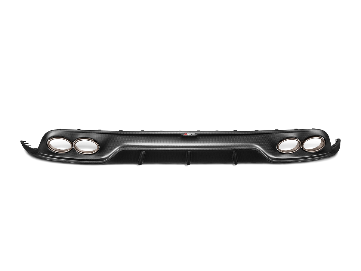 Akrapovič Porsche 911 Turbo / Turbo S (991.2) Rear Carbon Fibre Diffuser - Matte — DI-PO/CA/4/M — manufacturer photo 1