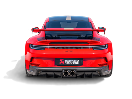 Akrapovič Porsche 911 GT3 / GT3 Touring (992) Rear Carbon Fibre Diffuser - Matte — DI-PO/CA/9/M — manufacturer photo 1