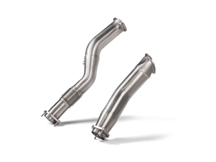 Akrapovič BMW M2 Coupé (G87) & Additional Applications Downpipe w/o Cat (SS) — DP-BM/SS/9 — manufacturer photo 1