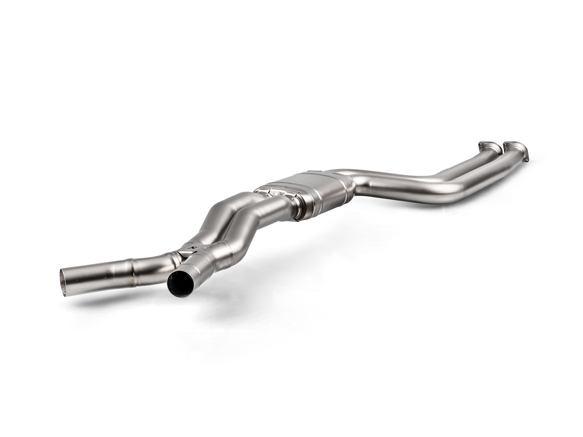 Akrapovič BMW M2 CS (F87N) & Additional Applications Evolution Link pipe set (Titanium) — E-BM/T/5 — manufacturer photo 1