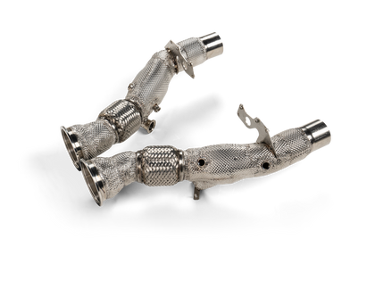 Akrapovič Ferrari 296 GTB Link Pipe Set (SS) — L-FE/SS/4 — manufacturer photo 1