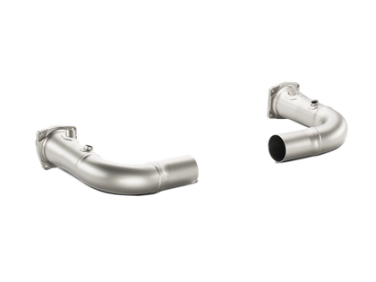 Akrapovič Porsche 911 Turbo/Turbo S (991) Link-Pipe Set w/o Cat (Titanium) — L-PO991T/2 — manufacturer photo 1