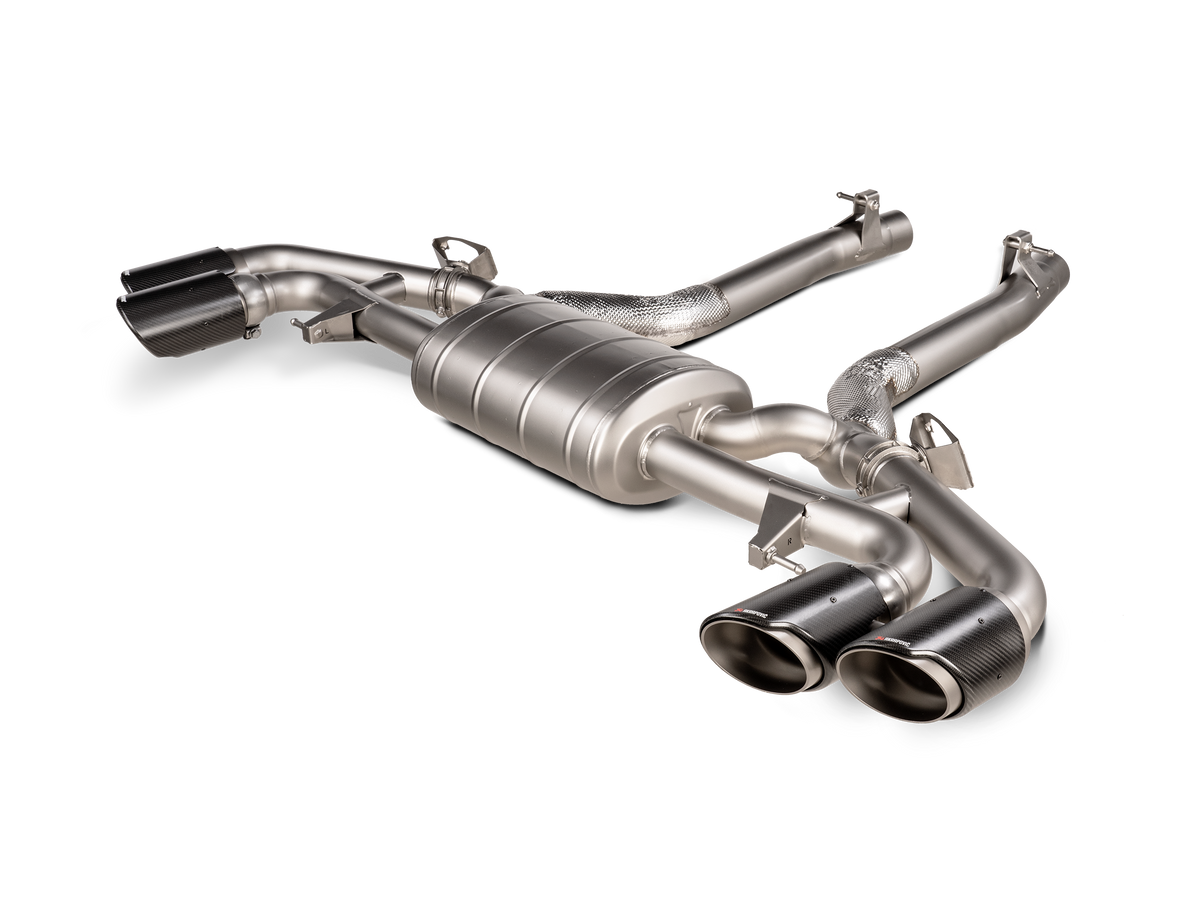Akrapovič BMW X5 M / X5 M Competition (F95) - OPF/GPF / BMW X6 M / X6 M Competition (F96) - OPF/GPF Slip-On Line (Titanium) — S-BM/T/28H — manufacturer photo 1