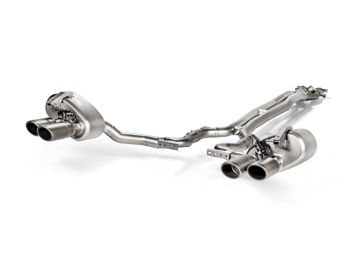 Akrapovič Porsche Panamera GTS / Sport Turismo (971) & Additional Applications Evolution Line (Titanium) — S-PO/TI/9H — manufacturer photo 1