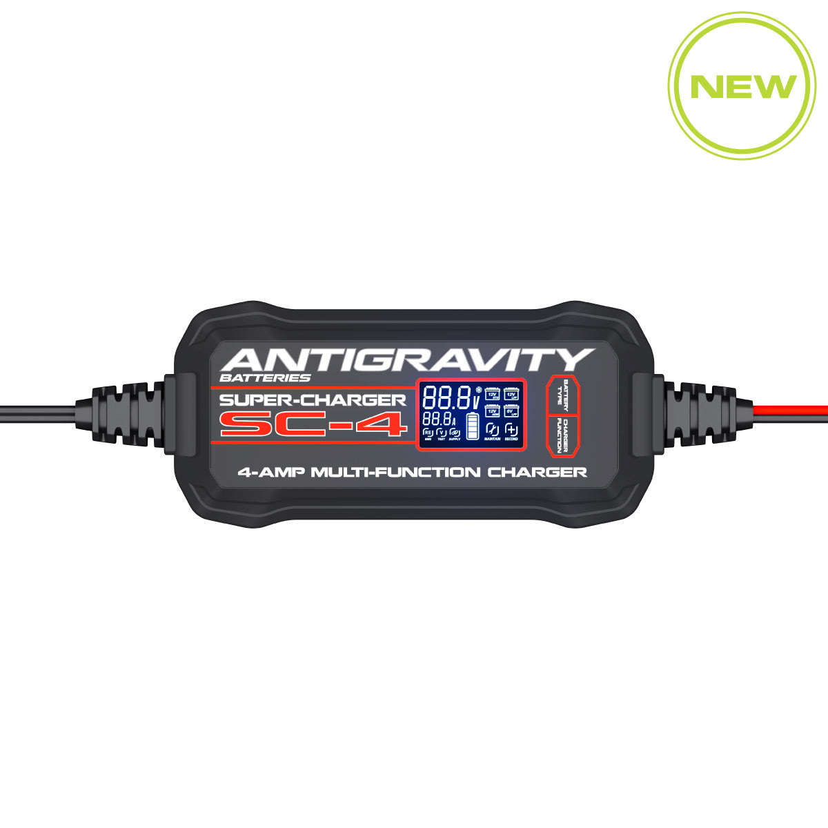Antigravity SC-4 Super-Charger multi-function lithium and lead-acid battery charger — Foreign Automotive Canada