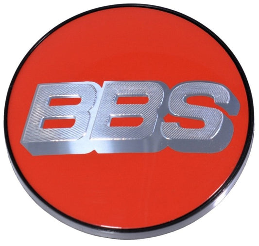 BBS Center Cap 56mm Red/Silver