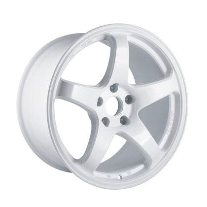 Enkei PF05 17x9 5x114.3 40mm Offset 75mm Bore White Wheel (representative: same model & finish, other size)