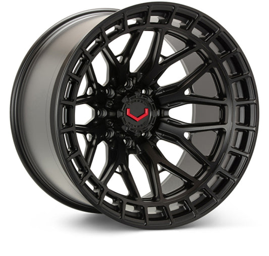 Vossen LCX-02 24x14 - 8x165.1 - ET75 - Mega Deep - 125.1 - Satin Black Wheel