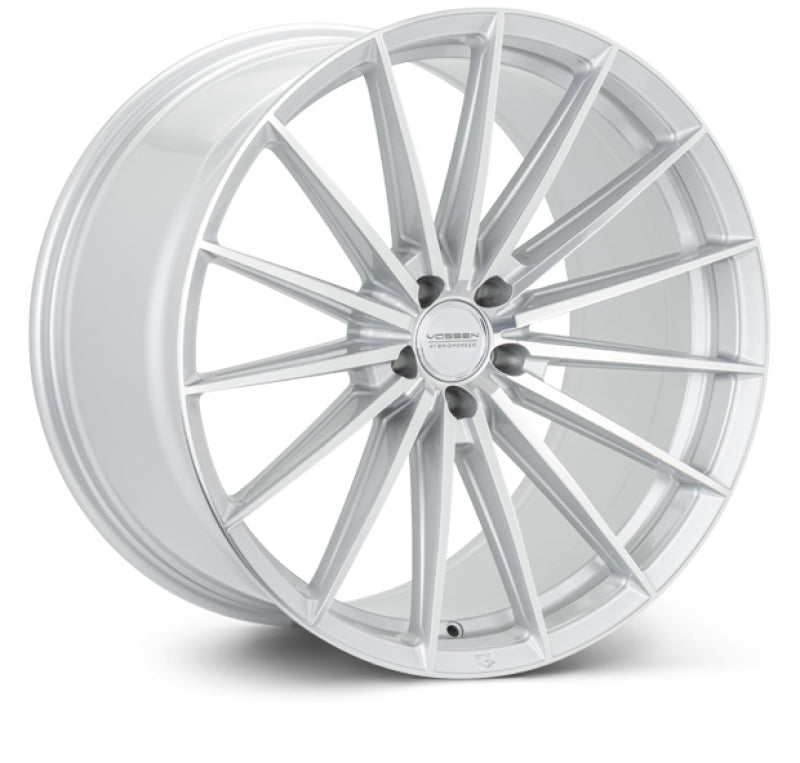 Vossen HFX-4 20x9 - 5x114.3 - ET38 - Flat - 73.1 - Silver Polished Wheel