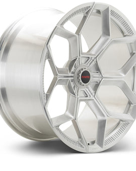Vossen x Novitec NL5-Cl 20x9 ET:36 Brushed - Gloss Clear Lamborghini Huracan Front Wheel