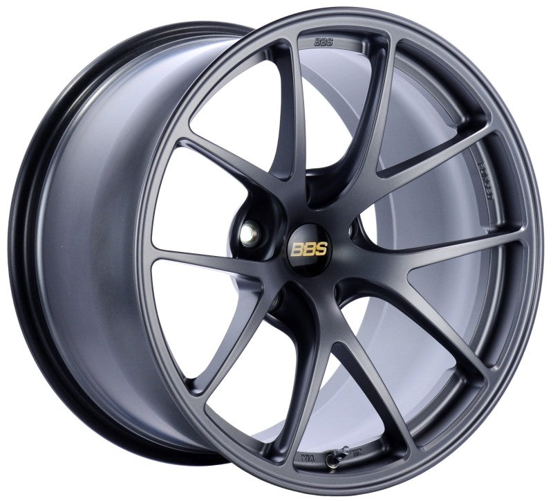 BBS RI-A 18x8 5x100 ET45 Matte Graphite Wheel (representative: same model & finish, other size)