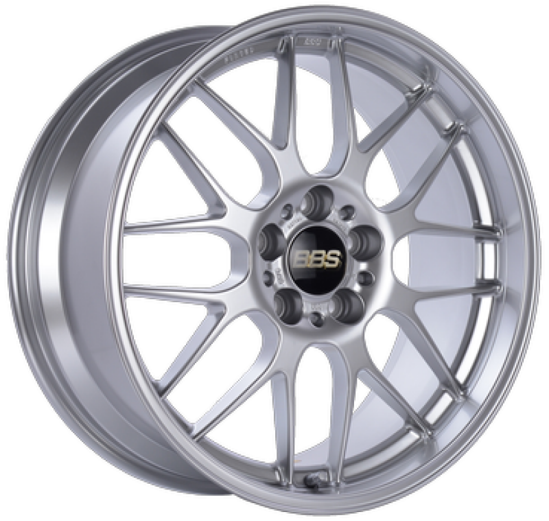 BBS RG-R 18x9.5 5x114.3 ET20 Diamond Silver Wheel (representative: same model & finish, other size)