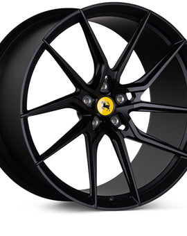 Vossen x Novitec NF8 21x9.5 ET:38 Satin Black Ferrari 296 Front Wheel