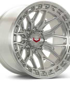 Vossen LCX-02 22x12 - 6x139.7 - ET44 - Ultra Deep - 78.1 - Brushed Gloss Clear Wheel