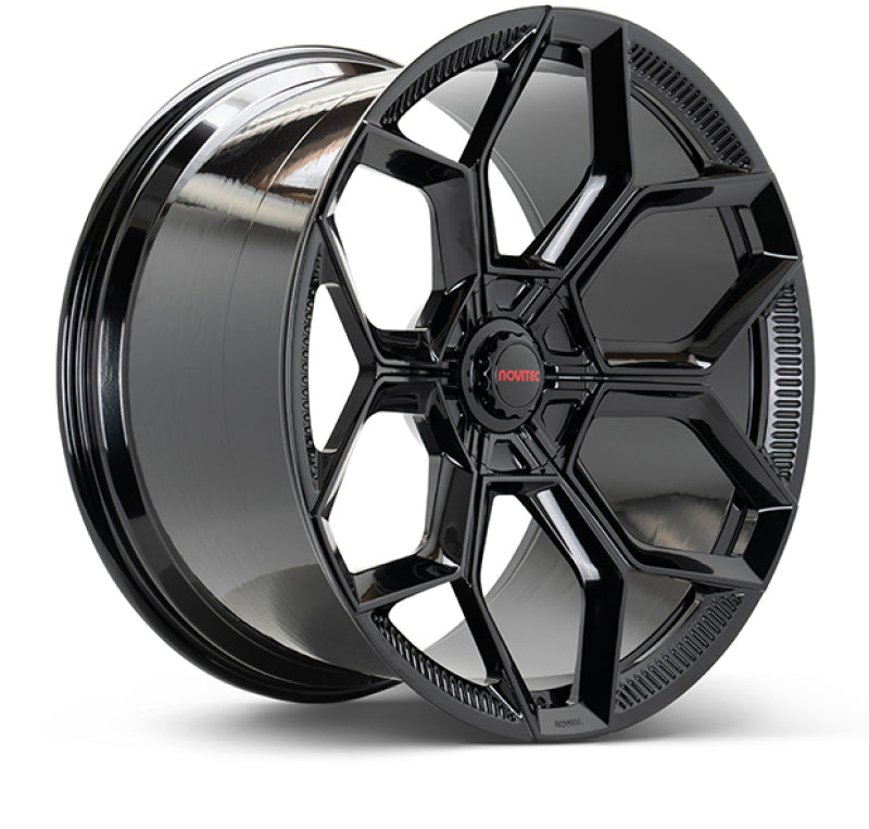 Vossen x Novitec NL5-Cl 20x9 ET:36 Gloss Black Lamborghini Huracan Front Wheel