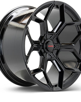 Vossen x Novitec NL5-5L 23x12 ET:15 Gloss Black Lamborghini Urus Rear Wheel