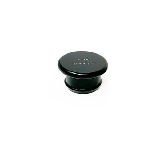 Torque Solution Billet Aluminum Hose Blanking Plug (Size - 25mm / 1in)