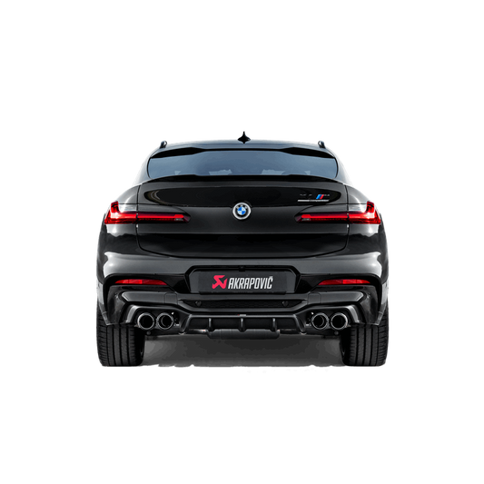 Akrapovic 2019+ BMW X4M Rear Carbon Fiber Diffuser - High Gloss