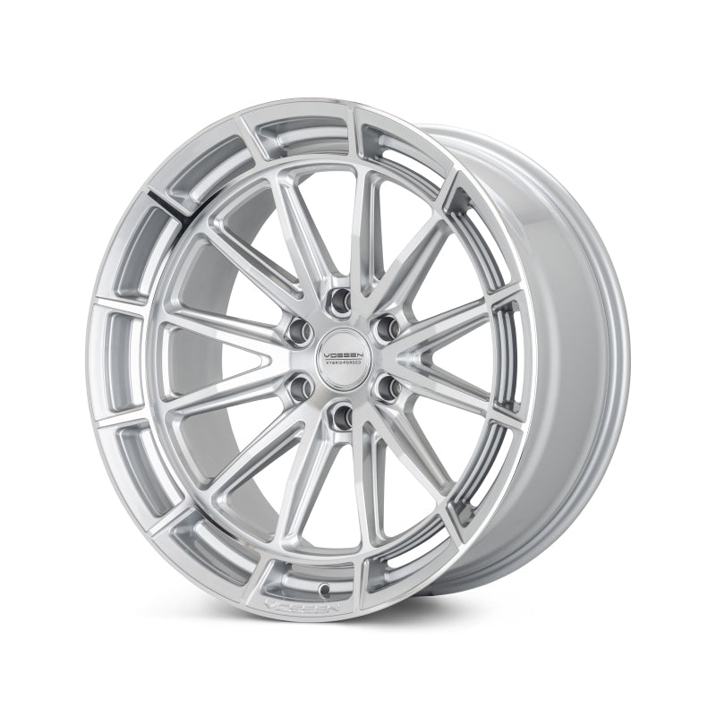 Vossen HFX-5 - 17x9 - 6x139.7 - ET0 - Super Deep Face - 106.1 - Silver Polished Wheel