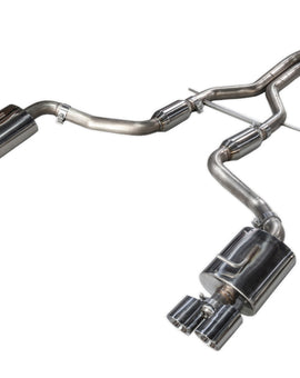 AWE Tuning Porsche Panamera S/4S Touring Edition Exhaust System - Polished Silver Tips