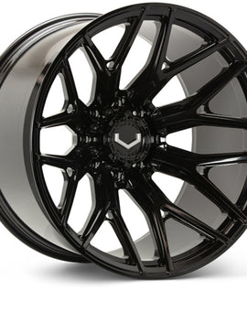Vossen VFX-03 20x9 - 6x139.7 - ET18 - Deep - 78.1 - Gloss Black Wheel