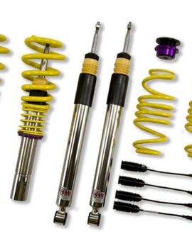 KW Coilover Kit V2 Audi A4 S4 (8K/B8) w/ electronic dampening controlSedan FWD + Quattro