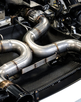 AWE Tuning McLaren 720S Performance Exhaust - Diamond Black Tips