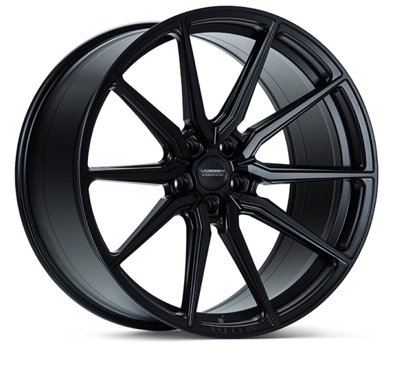 Vossen HF3 - 19x10 / ET20 / 5x120 / 72.56 - Deep  - SATIN BLACK