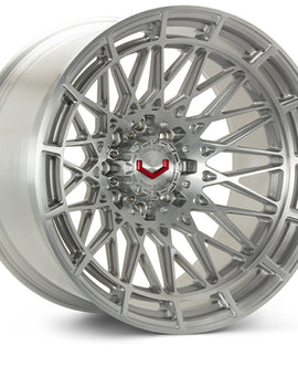 Vossen LCX-03 24x12 - 8x165.1 - ET44 - Ultra Deep - 125.1 - Brushed Gloss Clear Wheel