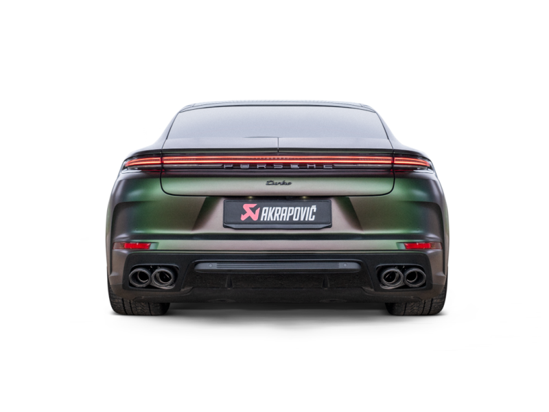 Akrapovic 2024+ Porsche Panamera Slip-On Line (Titanium) w/ Carbon Tips