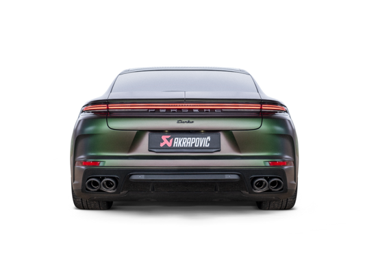 Akrapovic 2024+ Porsche Panamera Slip-On Line (Titanium) w/ Carbon Tips