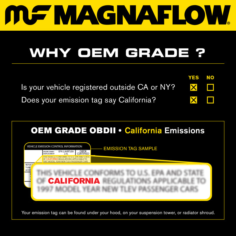 MagnaFlow Conv DF 15-17 Land Rover Discovery Sport 2.0L OEM (Close Coupled)