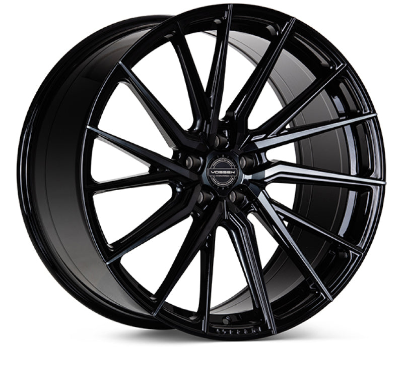 Vossen HF-4T 21x10.5 / 5x120 / ET38 / Deep Face / 72.56 - Tinted Gloss Black - Right Wheel