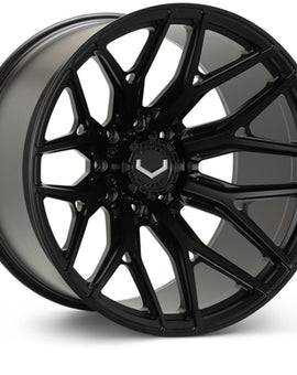 Vossen VFX-03 22x12 - 6x135 - ET44 - Ultra Deep - 87.1 - Satin Black Wheel
