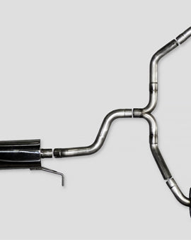 AWE Tuning VW CC Touring Edition Exhaust Dual Outlet - Diamond Black Tips