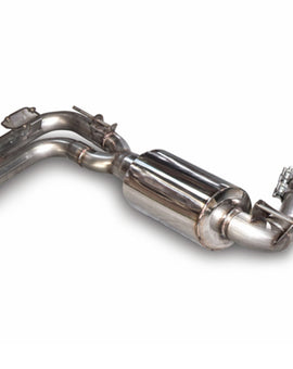 AWE Tuning BMW F3X N20/N26 328i/428i Touring Edition Exhaust Quad Outlet - 80mm Chrome Silver Tips
