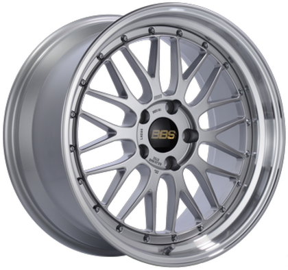 BBS LM 21x10.5 5x112 ET10 Diamond Silver Wheel 82mm PFS Required