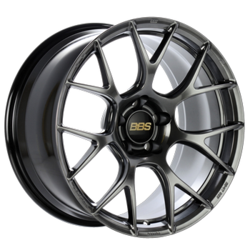 BBS RE-V7 18x9.5 5x114.3 ET22 Diamond Black Wheel -82mm PFS/Clip Required