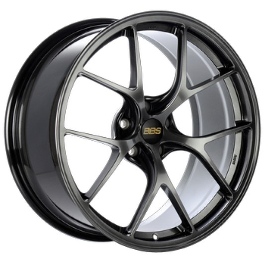 BBS RI-D 20x9.5 5x114.3 ET48 CB67 Diamond Black Wheel - 82mm PFS/Clip Required