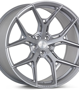 Vossen HF5 - 22x9.5 - ET35 - 5x112 - 66.56 - Flat - SS - Satin Silver